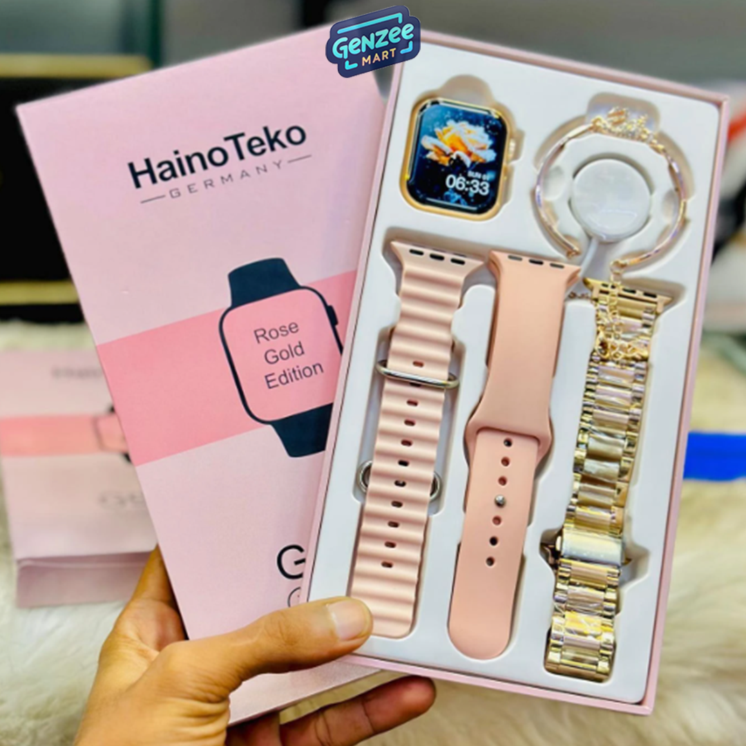 Genzee Mart Haino Teko G9 Mini Rose Gold Smart Watch