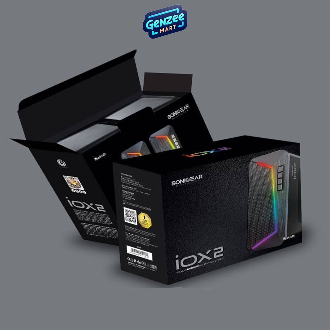 SONICGEAR IOX 2 Stereo Bluetooth 2.0 Speaker System