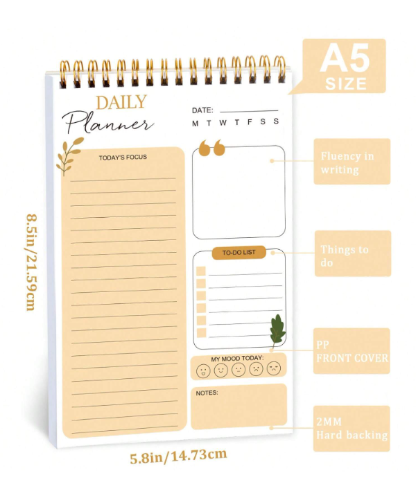 Daily Planner | To Do List | Notepad