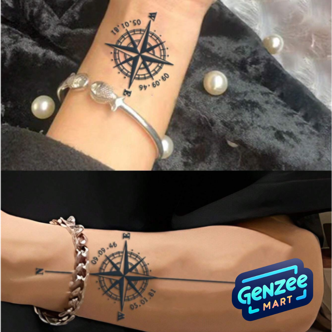 1pc Small Pattern Temporary Tattoo Sticker