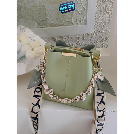 Genzee Mart Green Shoulder Cross Body Bag