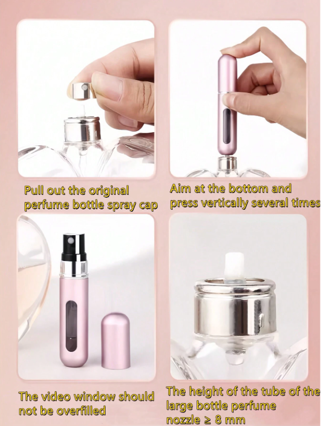 1pc PET Perfume Subpackage Spray Bottle