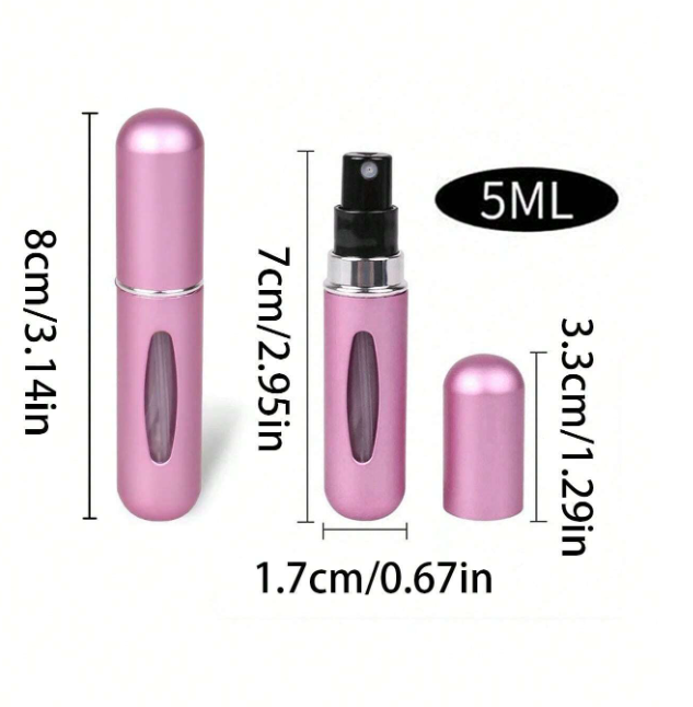 1pc PET Perfume Subpackage Spray Bottle