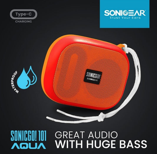 SonicGear go 101 Aqua Bluetooth Portable Speaker