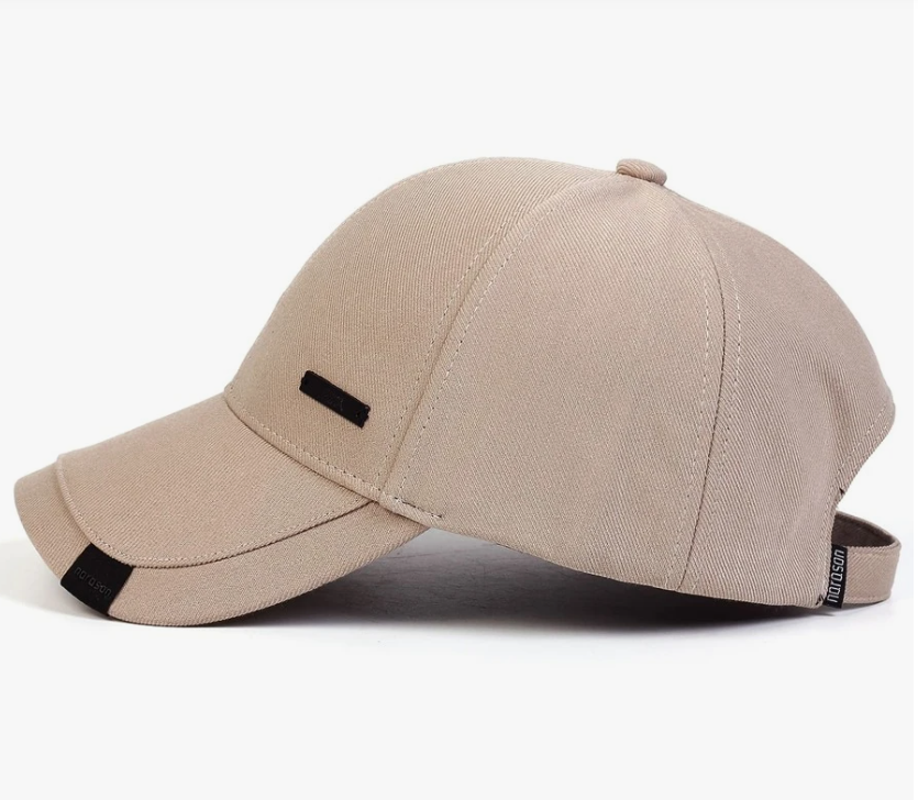 Men Solid Casual Baseball Cap