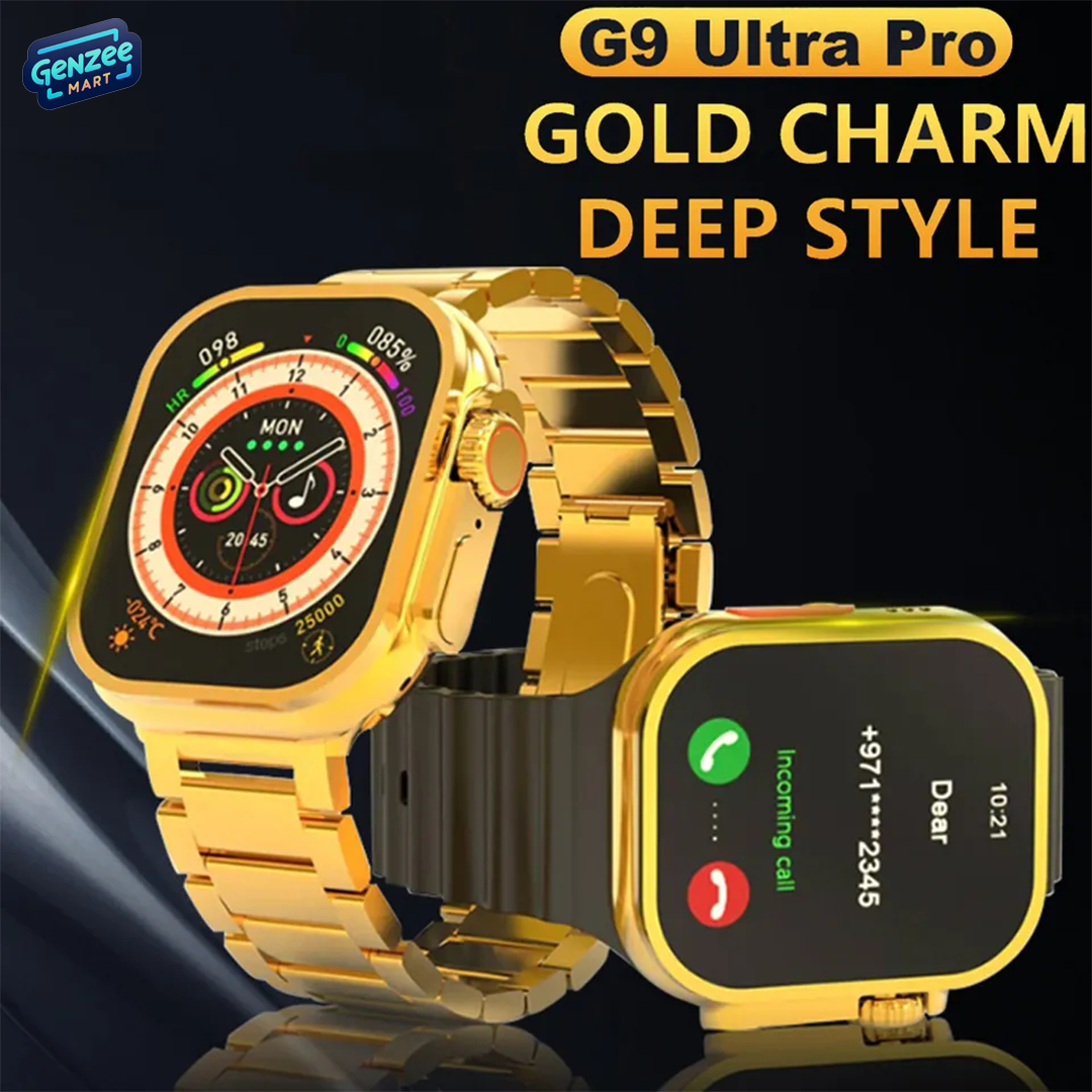 Genzee Mart X9 Gold Smart Watch